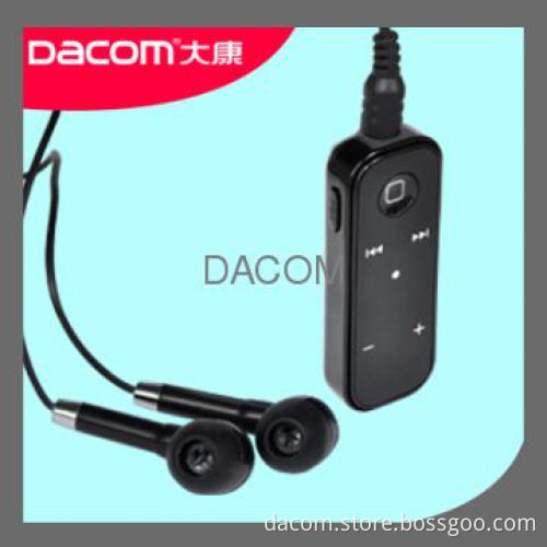 Bluetooth Stereo Headset, match iphone, Clip Collar Style, 2-ears Ray